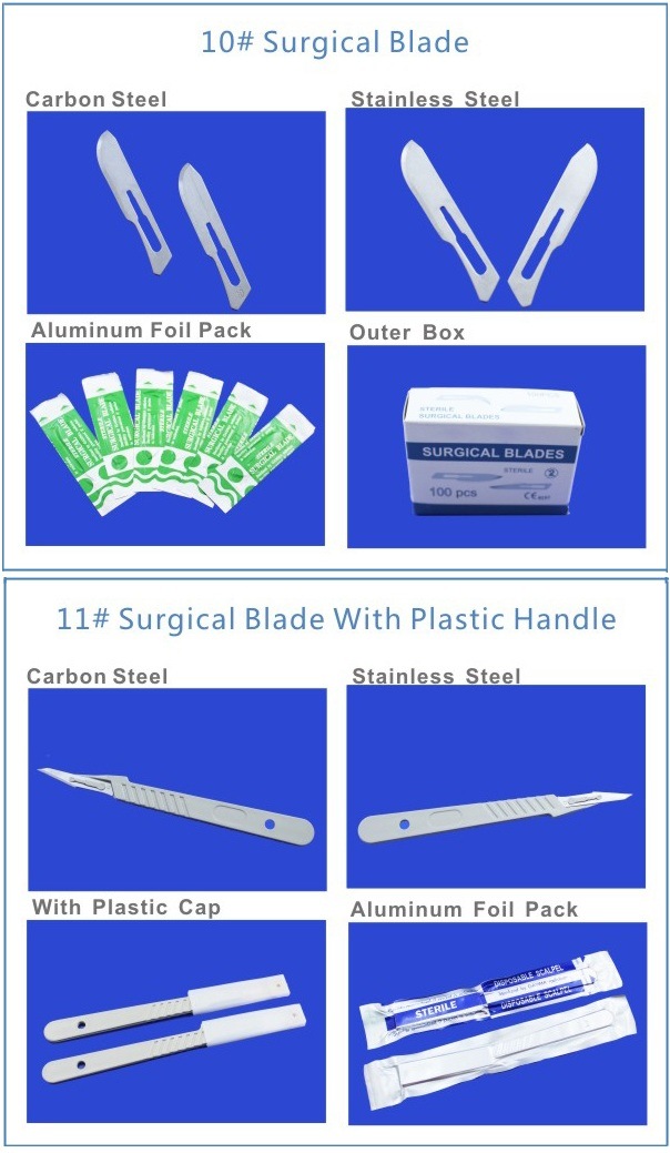 Disposable Stainless Steel Surgical Blade