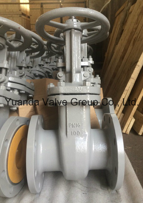 GOST Carbon Steel Rising Stem Cuniform Gate Valve (z41h-16C)