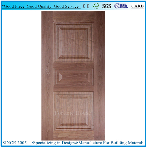 Double Raised HDF Door Skin From North America Market