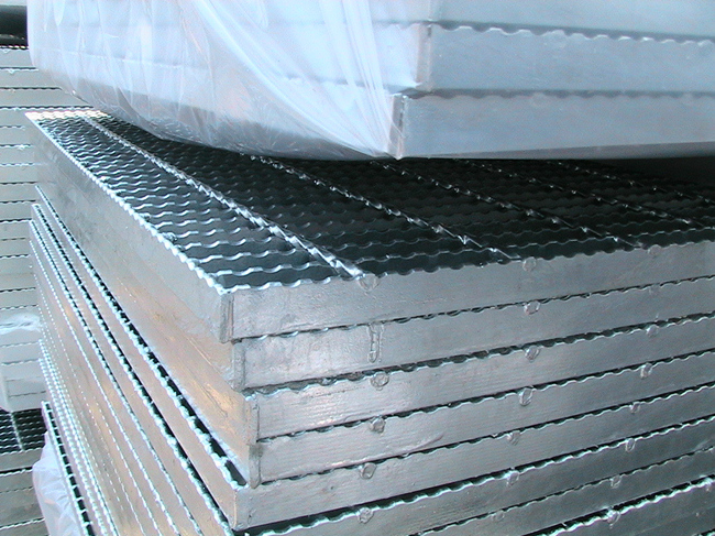 Steel Bar Mesh Gratings / Galvanized Walkway Panel