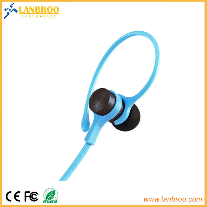 Comfortable Wireless Sport Bluetooth Earbuds with Earhook Voice Prompt