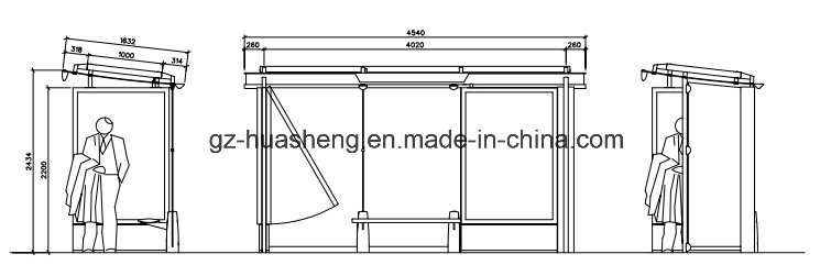 Medical Trolley with Four Wheel (HS-012)