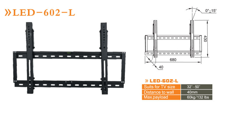 Unversal LED/LCD TV Mount LED 602-L