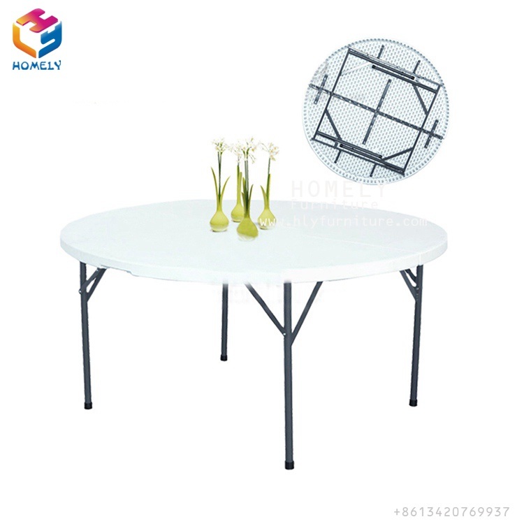 Folding Plastic Table for Banquet/Hotel/Restaurant/Wedding/Beach/Outdoor/Beach