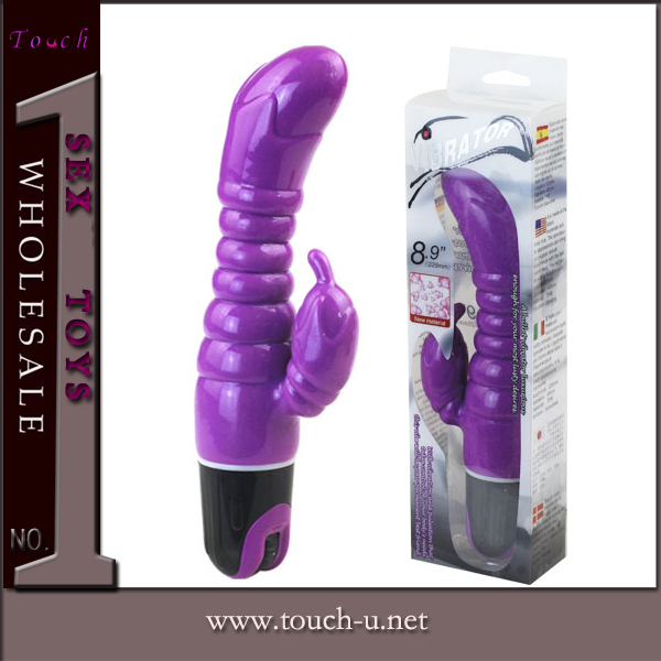 High Quality Clitoral and G-Spot Vibrator Adult Sex Toy (TJLT41011)