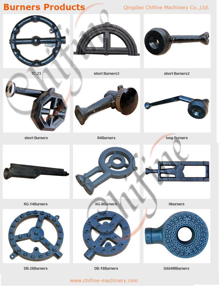 Grey Iron Gas Ring Burner with CE Certificate