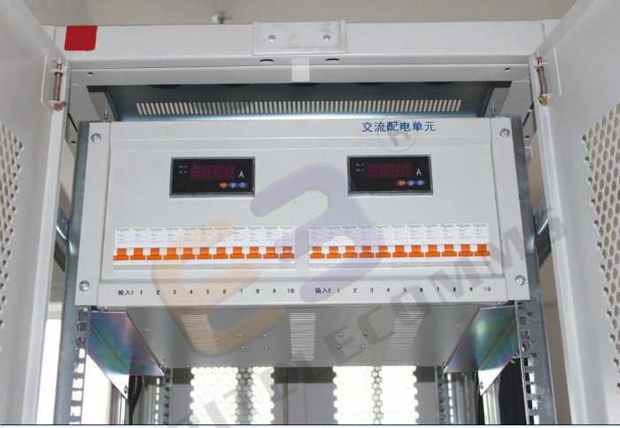 IP20 19'' Cabinet Electrical Data Rack with Wiring Cable Tray