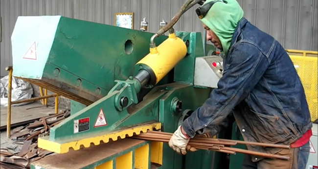 Q43-1000 Hydraulic Scrap Angle Iron Cutting Machine