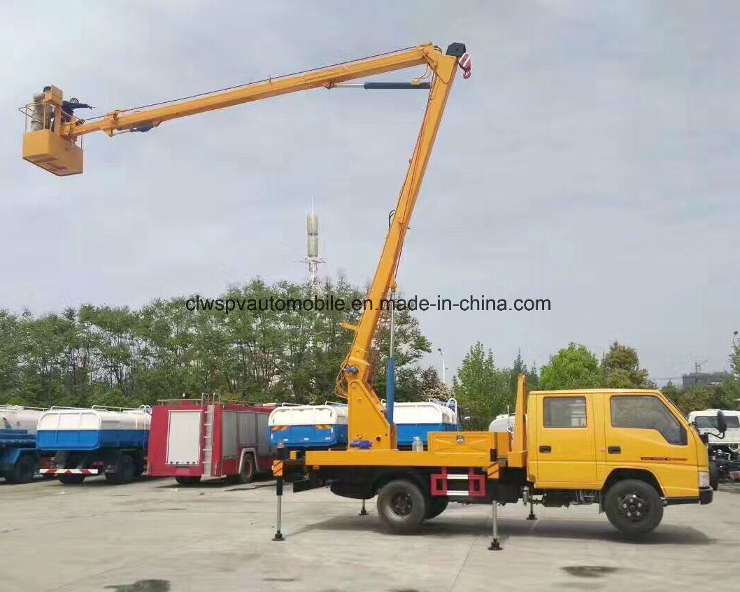 15 Meters Double Cab High Altitude Working Truck