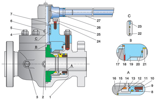 Trunnion Mounted Top Entry Ball Valve