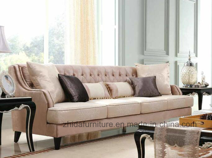 American Style Living Room Fabric Sofa Set (S6957)