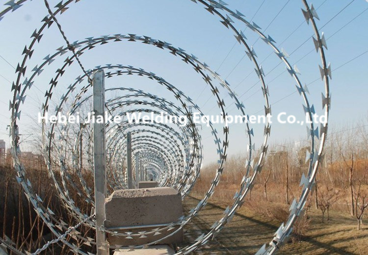 Protective Concertina Razor Barbed Wire Making Machine