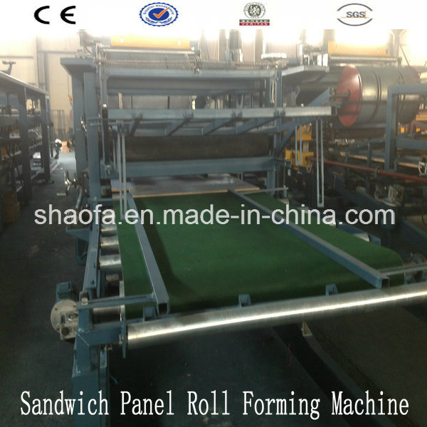 Ce Approved EPS and Rock Wool Sandwich Panel Machine