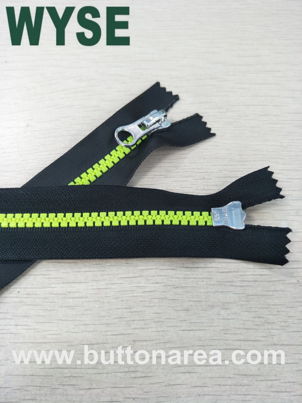 5#Plastic Zipper, O/E, Waterproof Tape