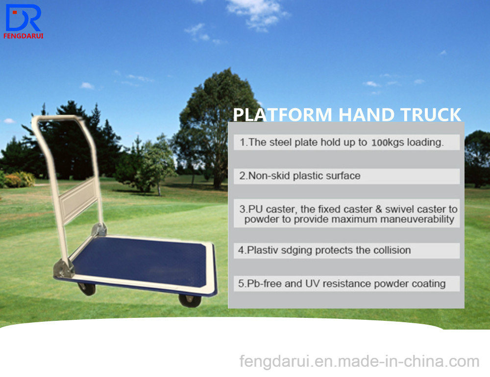 Durable Four - Wheel Foldable Platform Hand Truck
