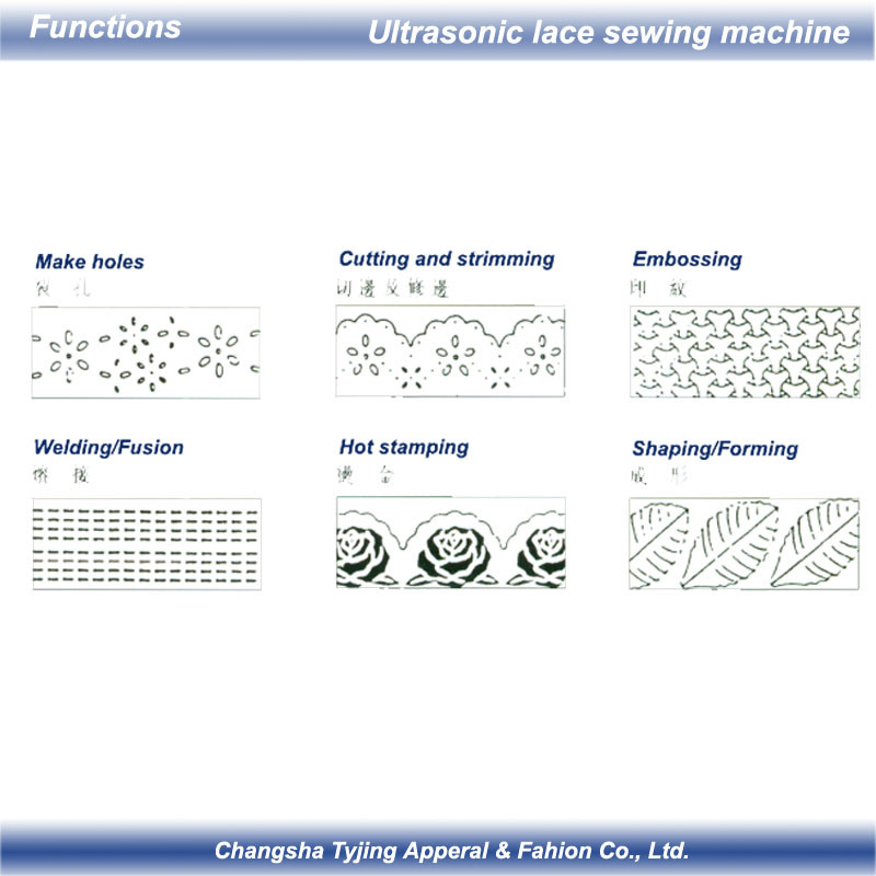 Ultrasonic Lace Sewing Machine