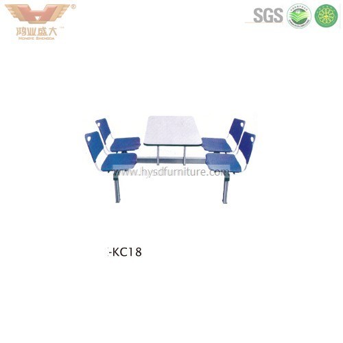 Modern Face-to-Face School Canteen Table and Desk Sets Furniture