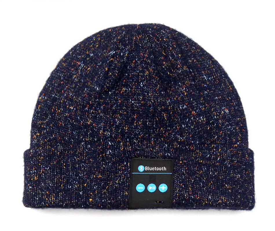 High Quality Custom Bluetooth Beanie Knit Cap Acrylic with Headphone