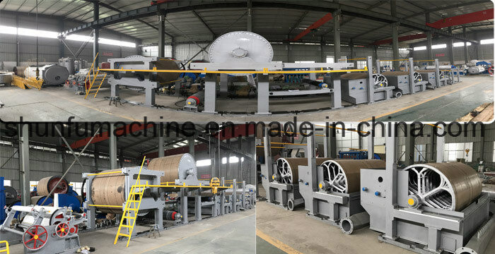 Chinese Supplier Production Tissue Parent Reels Paper Recycling Machine Prices