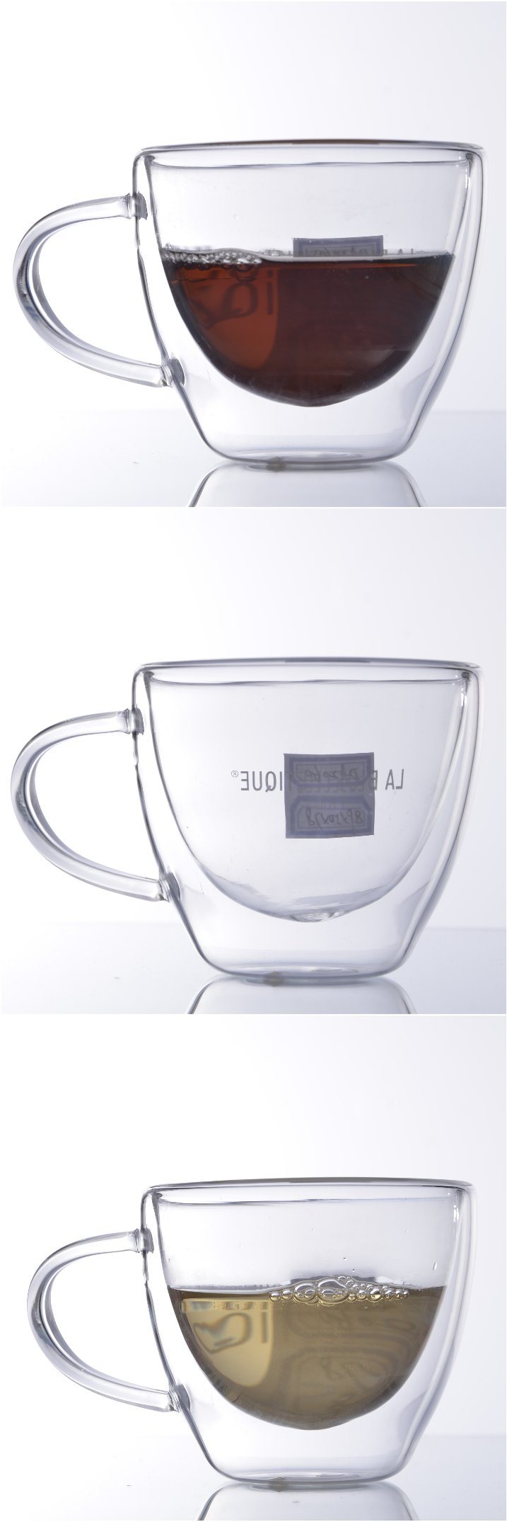 Coffee Cup Glass Mug Borosilicate Hand Blown Tea Cups