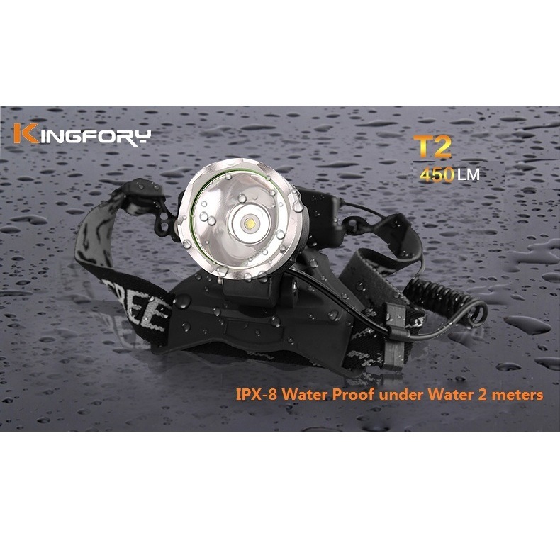 450lumen Alloy Aluminum Multifuctional LED Head Flashlight with USA CREE LED for Camping, Hunting, Finishing, Biking