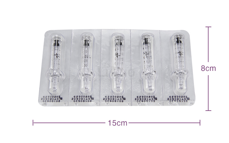 2018 Disposable Hegienic Plastic Ampoule/Syringe/Needle for Hyaluronic Acid Pen/Gun