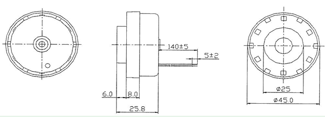 Single or Continuous Tone 12V Beeper Buzzer for Machine for Air Condition