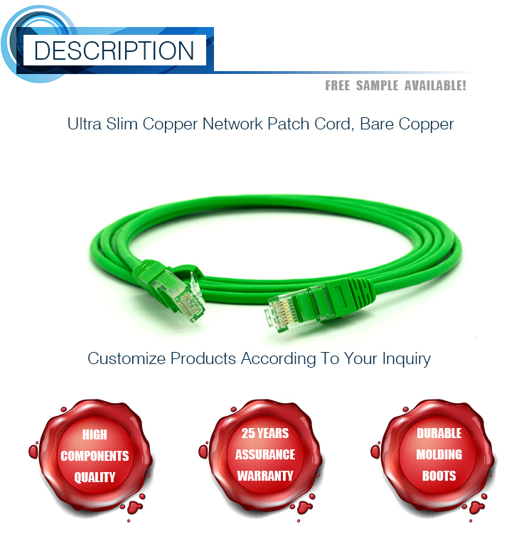 UTP Cat5e Snagless RJ45 Ethernet Patch Cable 3 Meters Green