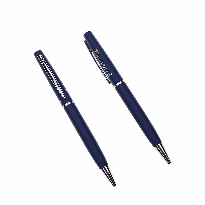 Metal Ball Pen Office Stationery for Bank Business Gift
