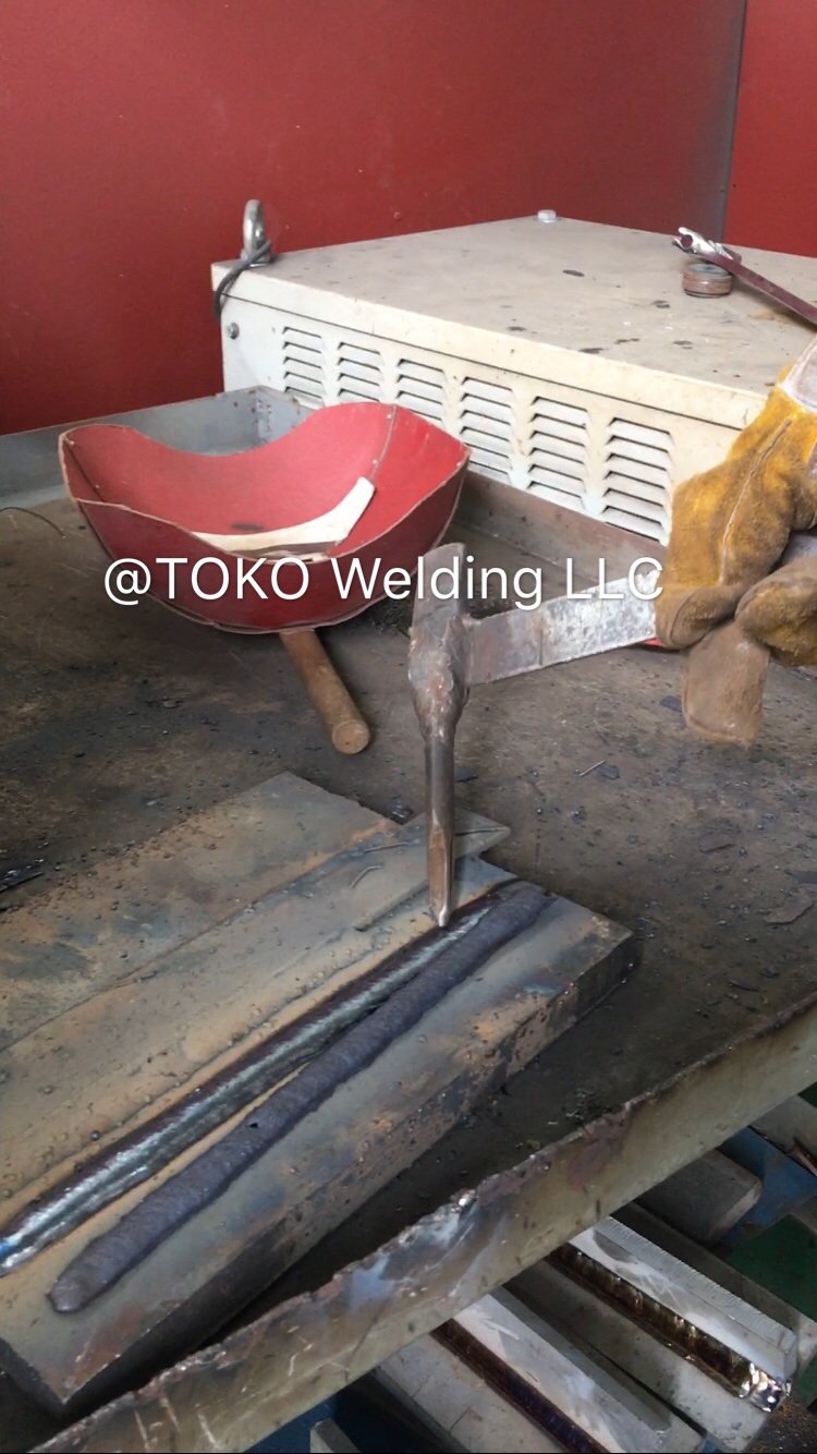 Toko E71t-1c Filled Metal Flux Cored Welding Wire in Spools
