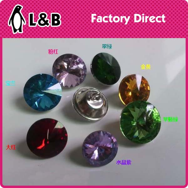 Wholesale Diamond Sofa Button Crystal Buttons for Furniture