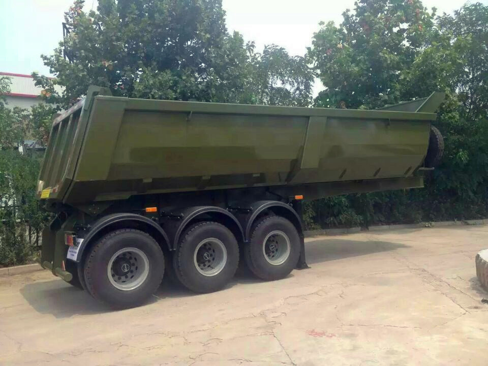 China Durable Tipper Trailer/Dump Trailer/Tipper Truck 3 Axle