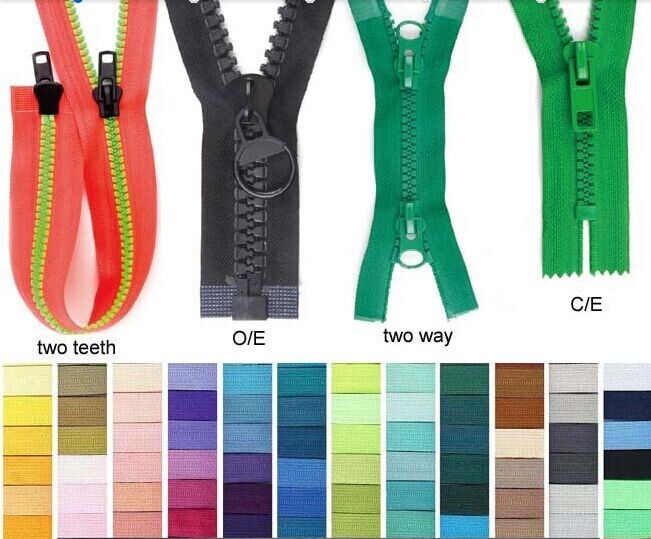 Over 95% Accessories Exported High Quality Plastic Zipper