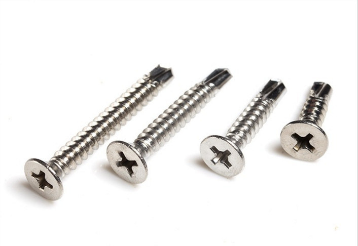 Philips Flat Head Stainless Steel Self Drilling Screw