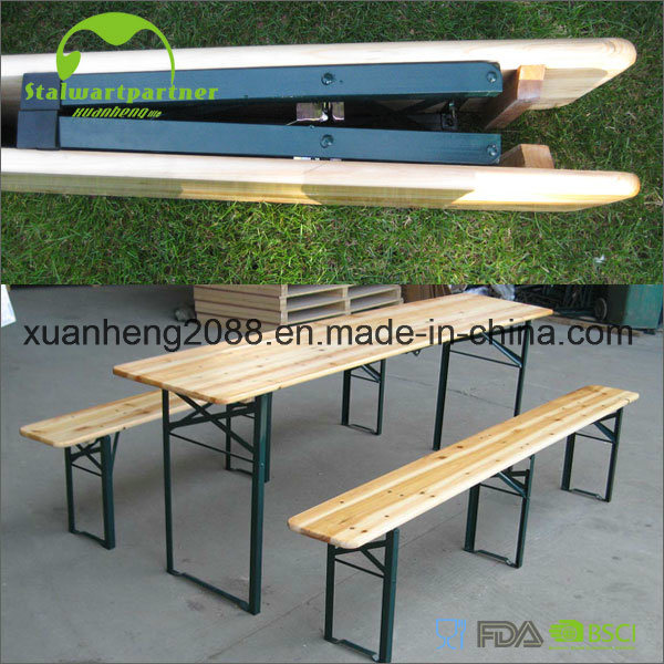 Wooden Beer Table with Fsc Certified