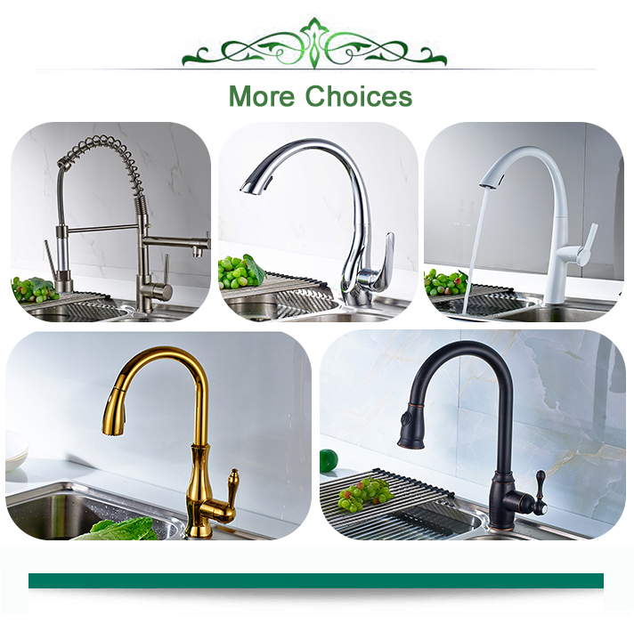 Flg High Quality Chrome Handle/Hole Kitchen Sink Faucet