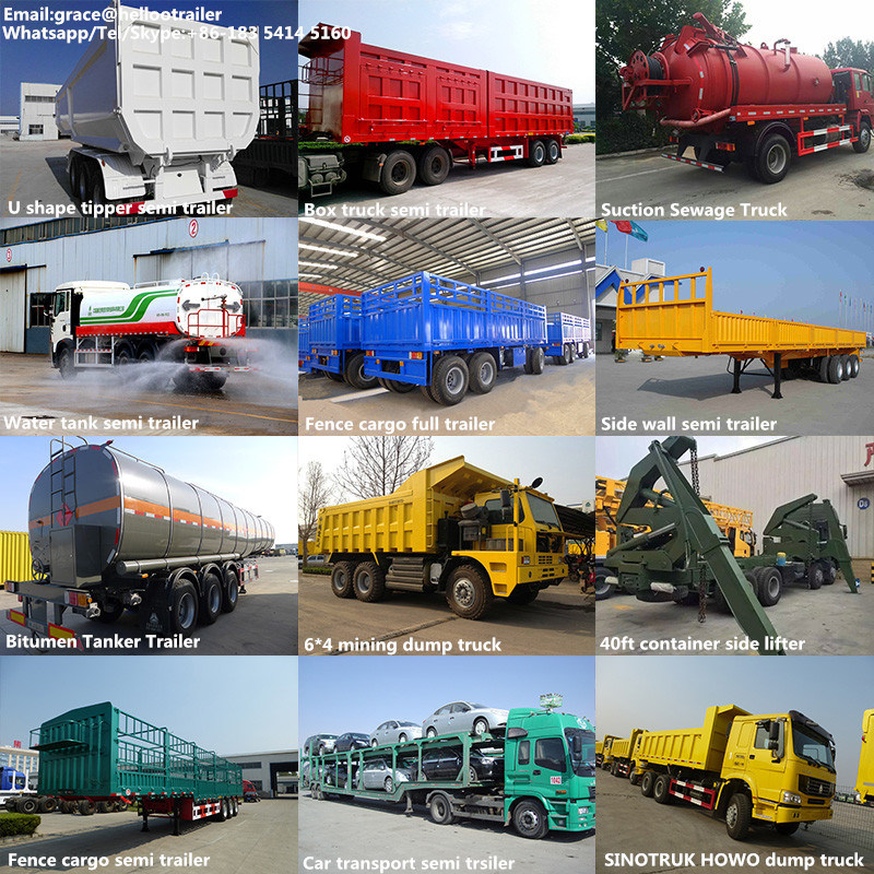 China Manufacturer 45000 Liters Oil Fuel Tanker Trailer