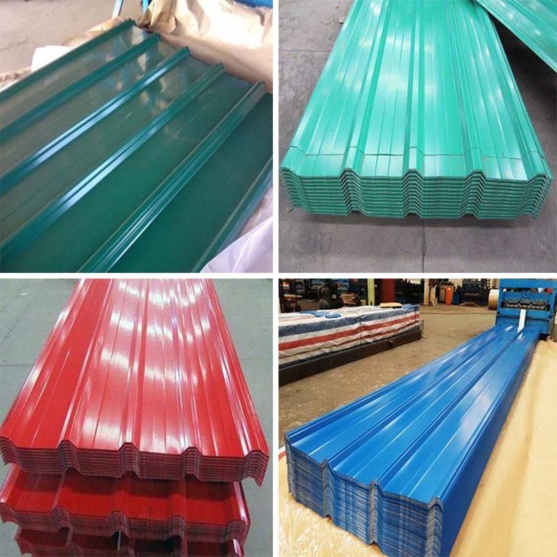 Hot Selling Different Thickness Cheap Metal Zinc Coated Galvanized Steel Roofing Sheet Made in China