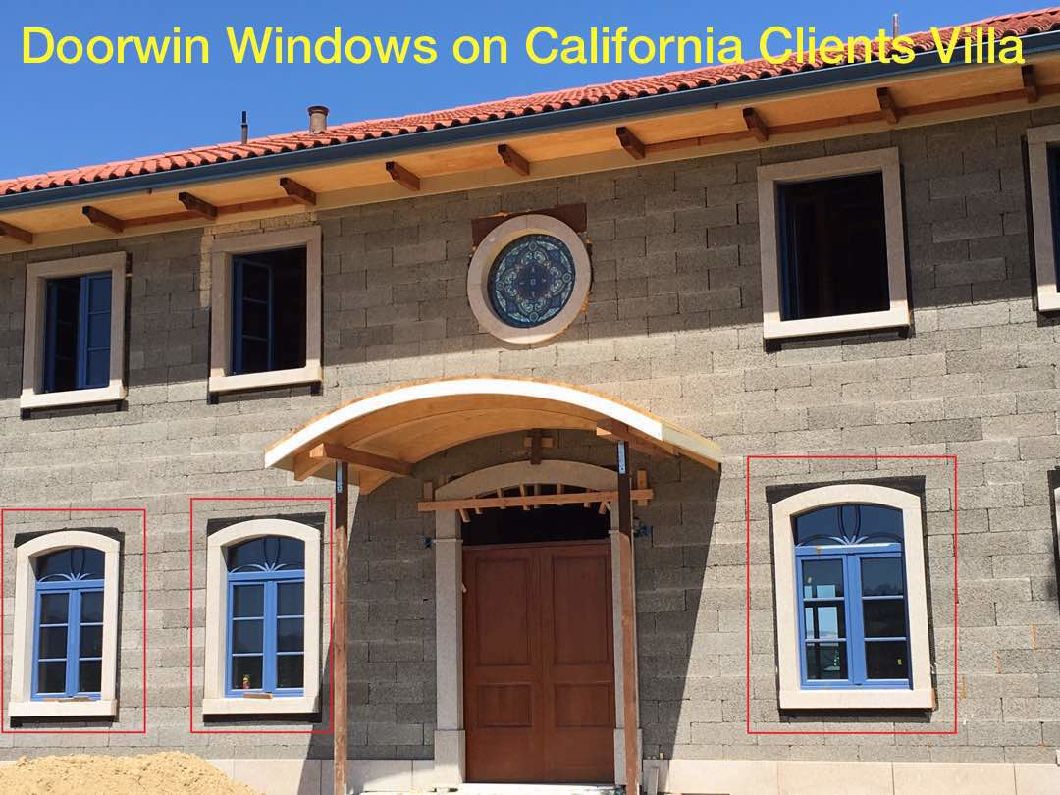 European and America Standard Aluminum Wood Casement Window with Full Divided Lites