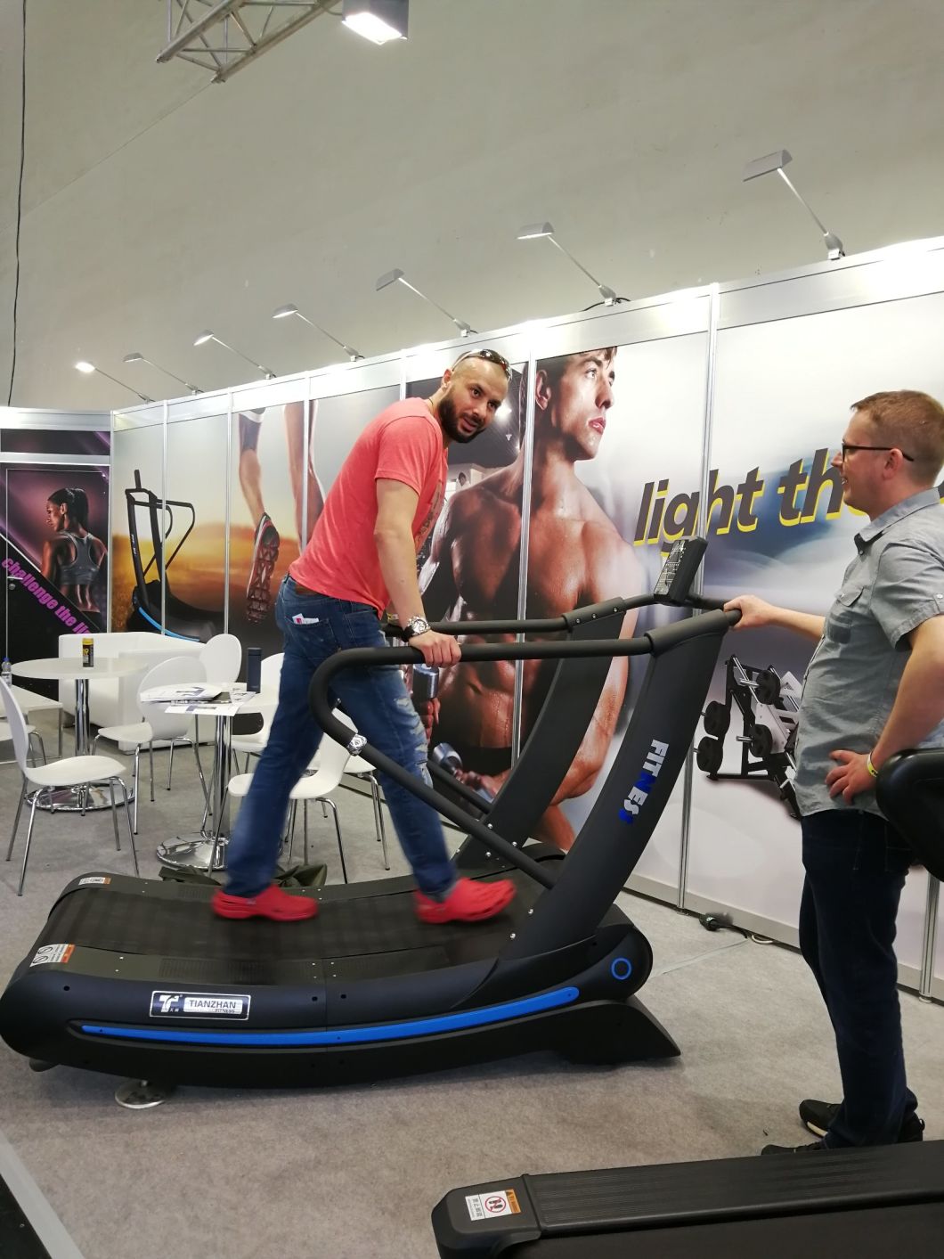 Gym Fitness Equipment Curve Treadmill / Wooden Treadmill / Self Generating Treadmill/Walking machine