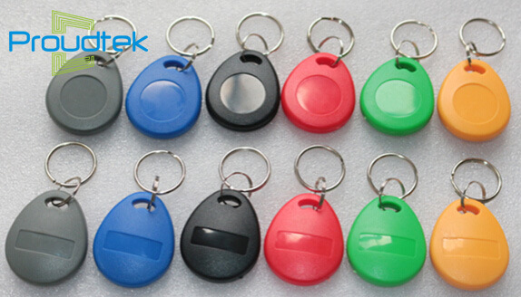 RFID Custom Plastic Business Apartment Access Keyfob Card Laser Engraved with Series Number and Logo
