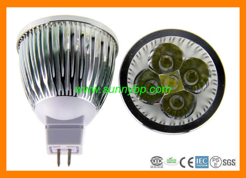 3W High Power Dimmable 12V MR16 LED Spotlights