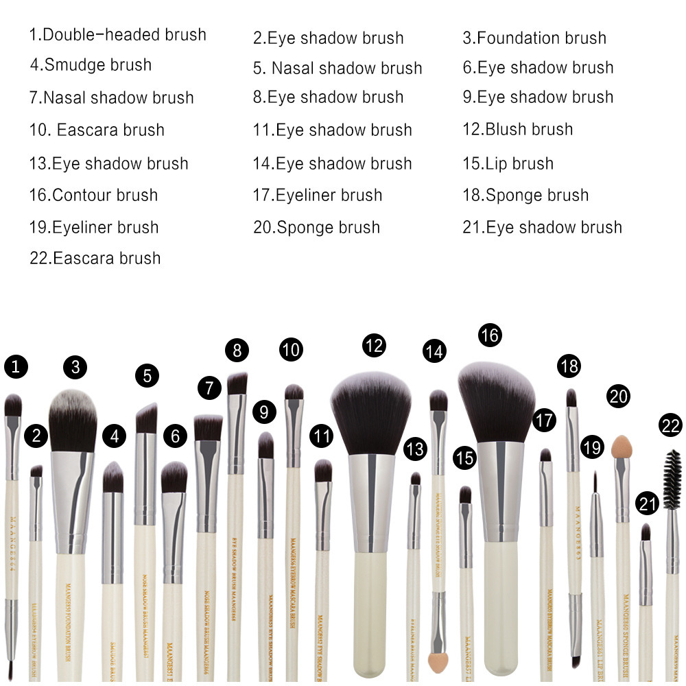 Makeup Brush Kit Professional 22PCS/Set Make up Tool Cosmetics