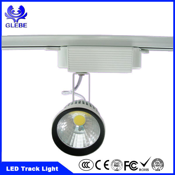 Black Color CREE Chip 30W Ra>90 COB LED Track Light