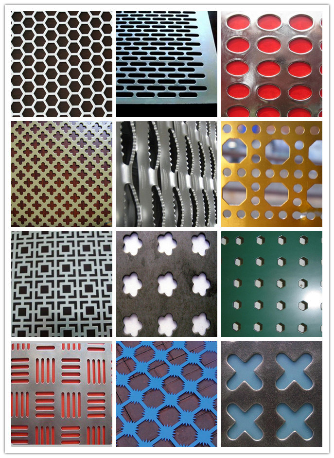 Galvanized Stainless Steel Perforated Panel Metal Sheet Plate High Quality