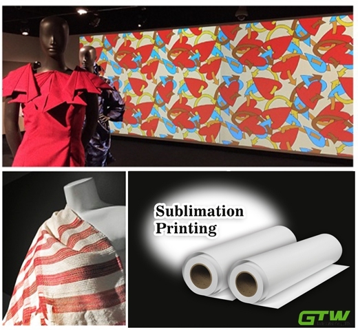 100GSM Dye Sublimation Transfer Paper for Fabric Printing