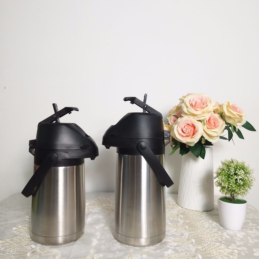 Insulated Vacuum Airpot Thermos Flask with Lever (ASUU)
