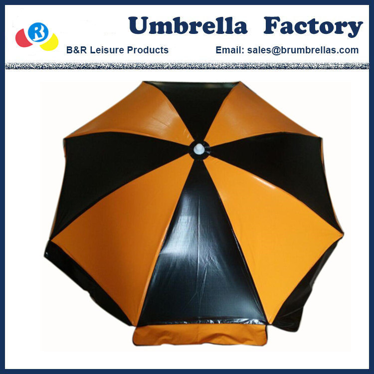 Heavy Duty Sun Umbrella with PVC Canopy 200cm