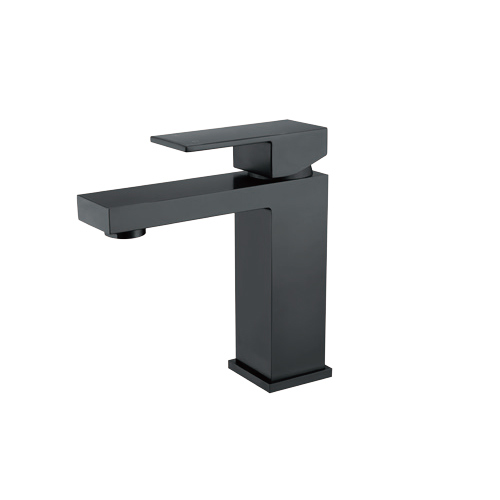 Watermark Sanitary Ware Bathroom Brass Black Basin Tap (AY16018CB)