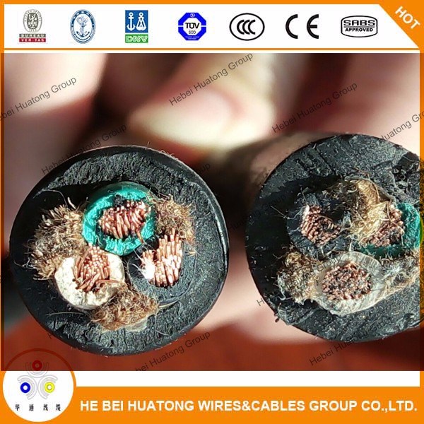 Types Soow & Sjoow Rubber Insulation with Oil-Resistant CPE Jacket Soow Sjoow Cable